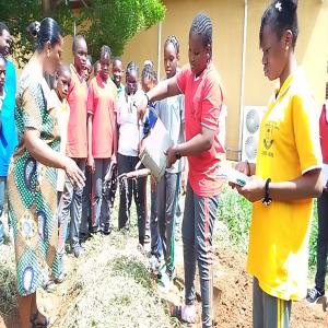 Agric farm work (in practicals)